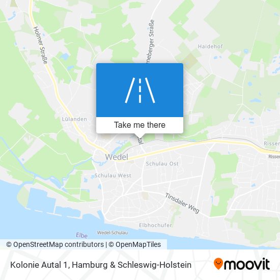 Kolonie Autal 1 map