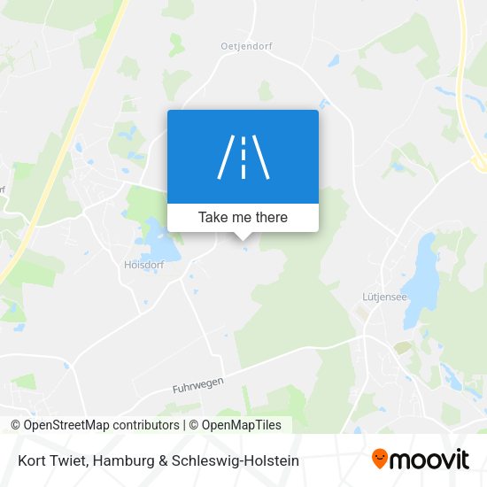 Kort Twiet map