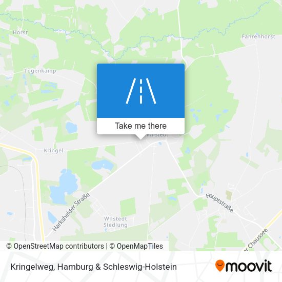 Kringelweg map