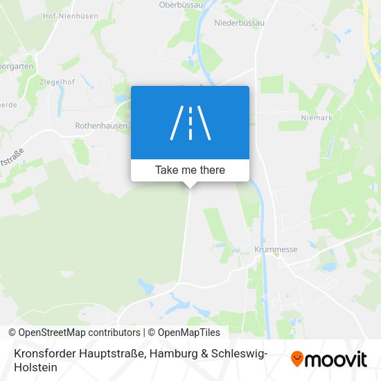 Kronsforder Hauptstraße map