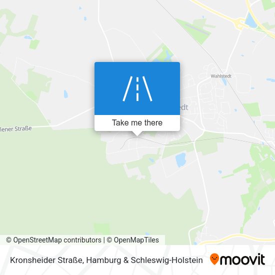 Kronsheider Straße map