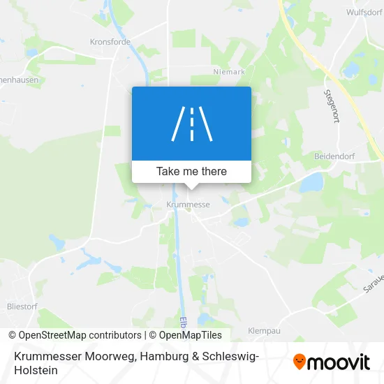 Карта Krummesser Moorweg