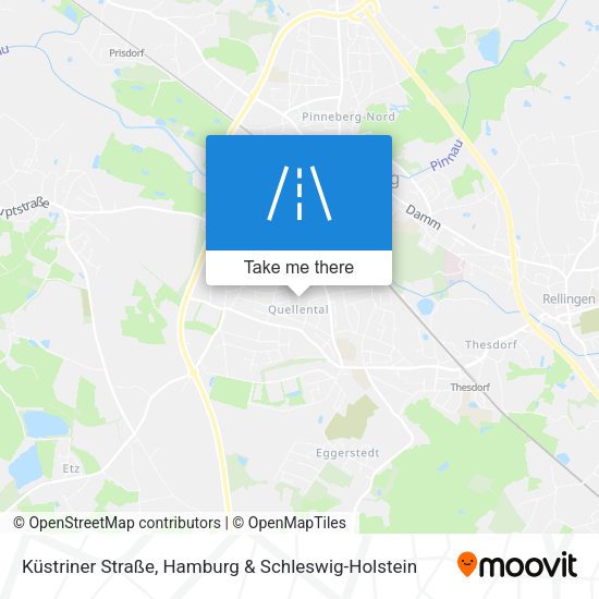 Küstriner Straße map