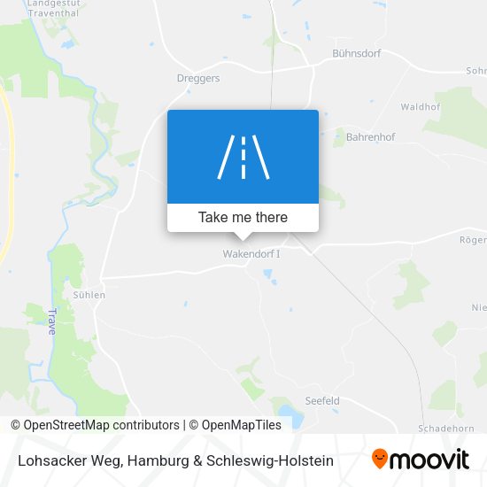 Lohsacker Weg map