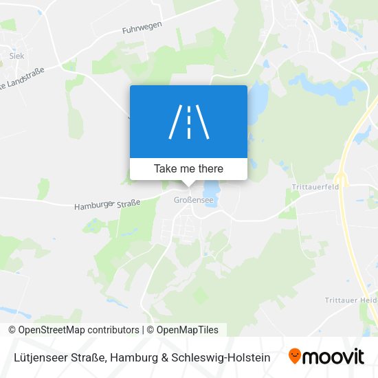 Lütjenseer Straße map