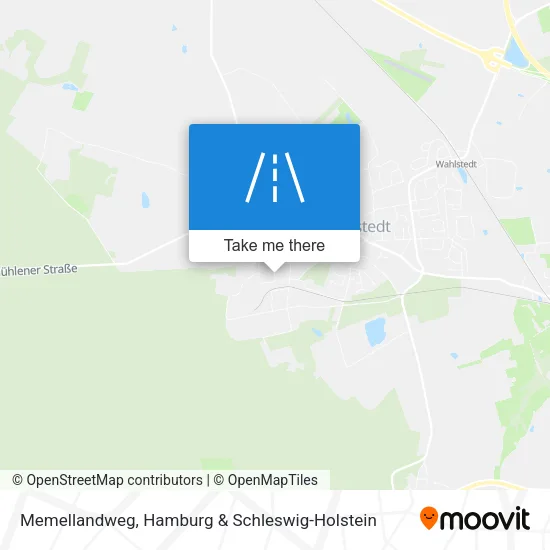 Карта Memellandweg