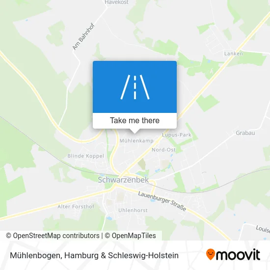 Карта Mühlenbogen