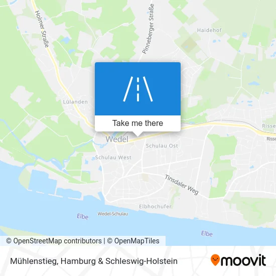 Карта Mühlenstieg