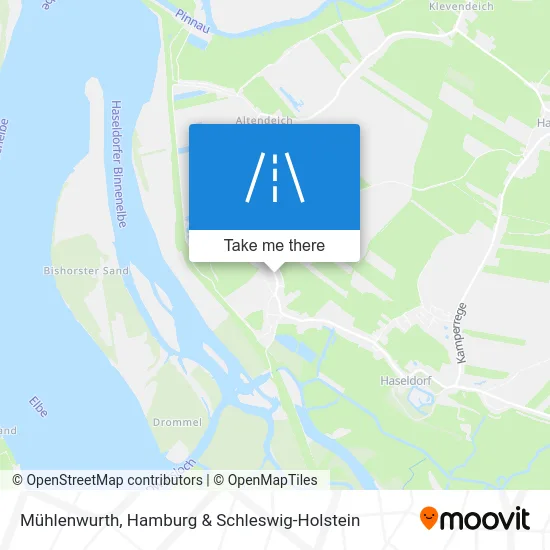 Карта Mühlenwurth