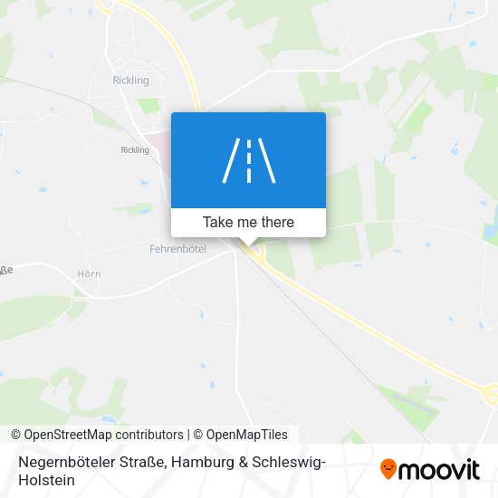 Negernböteler Straße map
