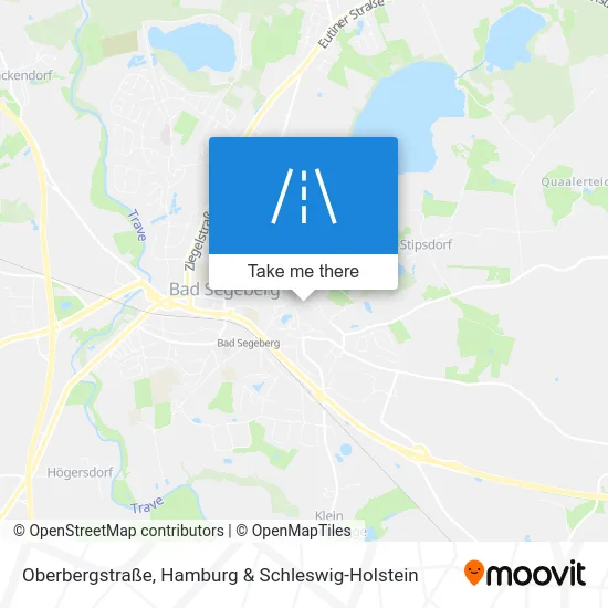 Карта Oberbergstraße