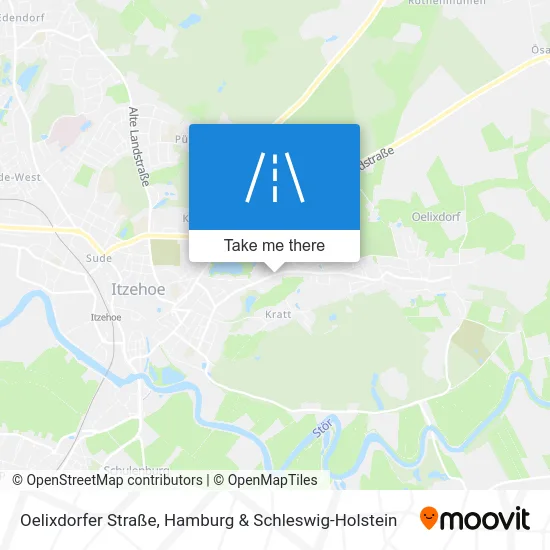 Карта Oelixdorfer Straße