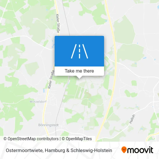 Карта Ostermoortwiete