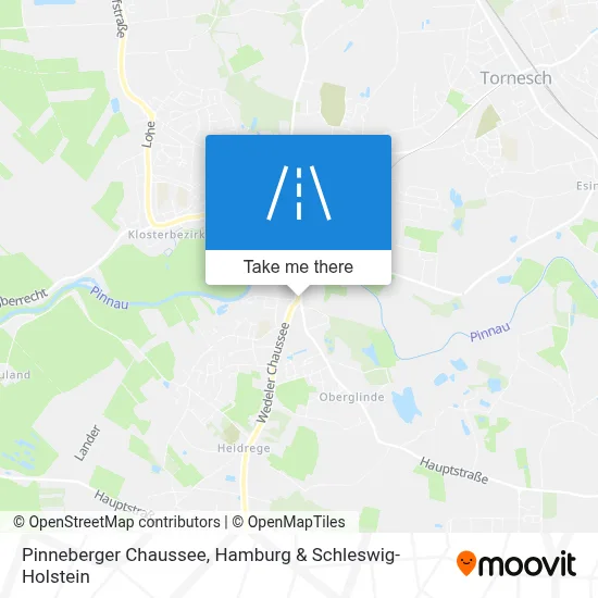 Pinneberger Chaussee map