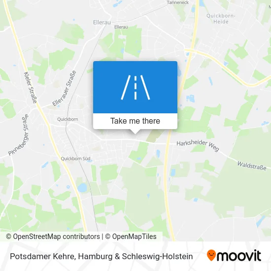 Карта Potsdamer Kehre