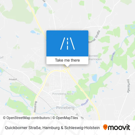 Карта Quickborner Straße