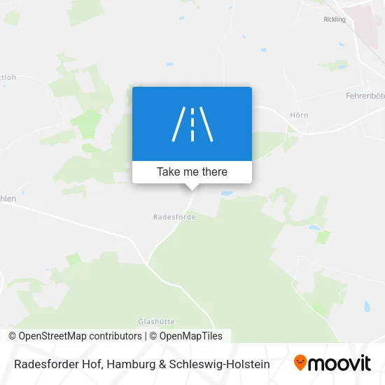 Radesforder Hof map