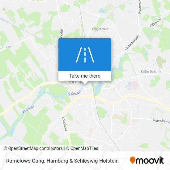 Ramelows Gang map