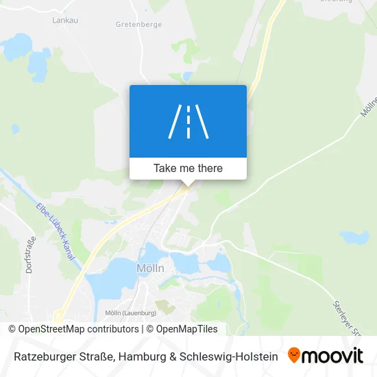 Карта Ratzeburger Straße