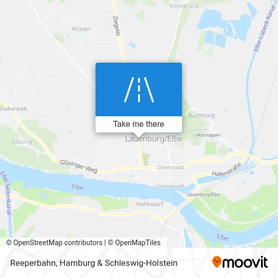 Карта Reeperbahn