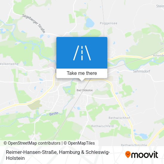 Reimer-Hansen-Straße map