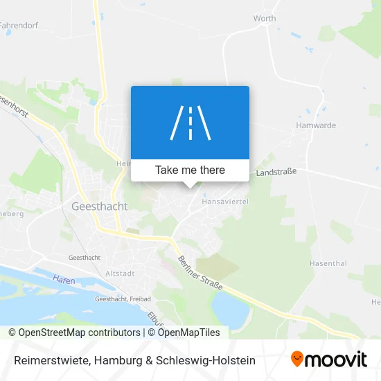 Карта Reimerstwiete