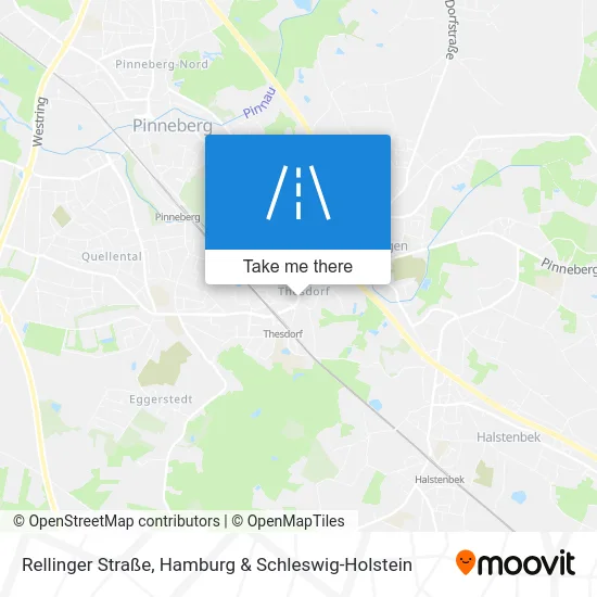 Rellinger Straße map