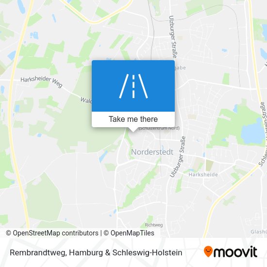 Rembrandtweg map