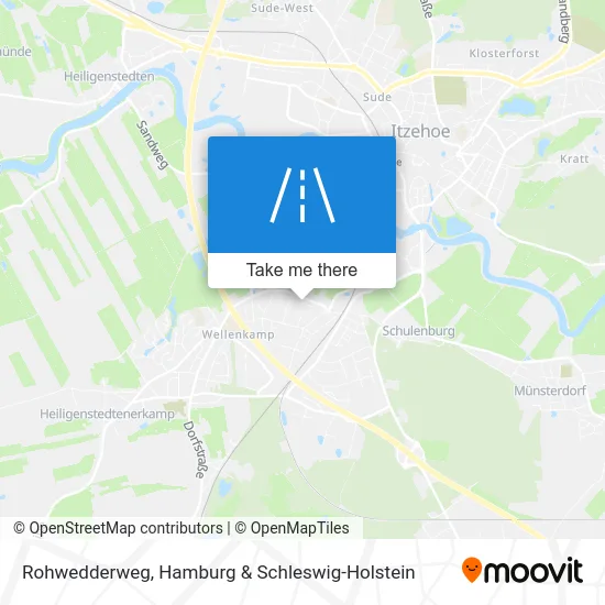 Rohwedderweg map