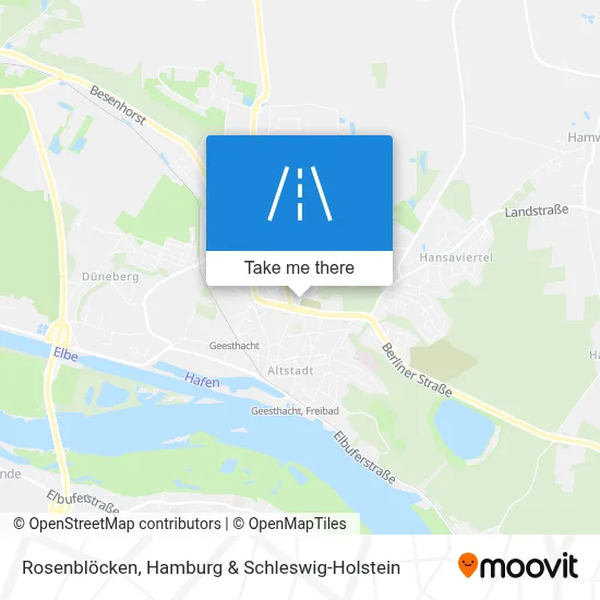 Rosenblöcken map