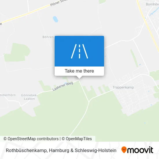 Rothbüschenkamp map