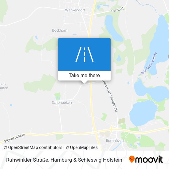 Ruhwinkler Straße map