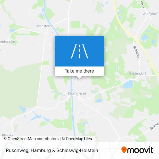 Ruschweg map