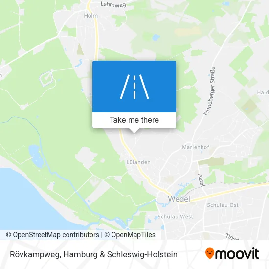 Карта Rövkampweg
