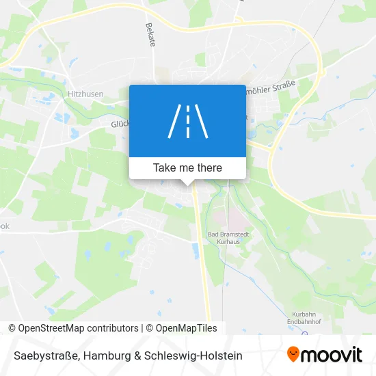 Карта Saebystraße