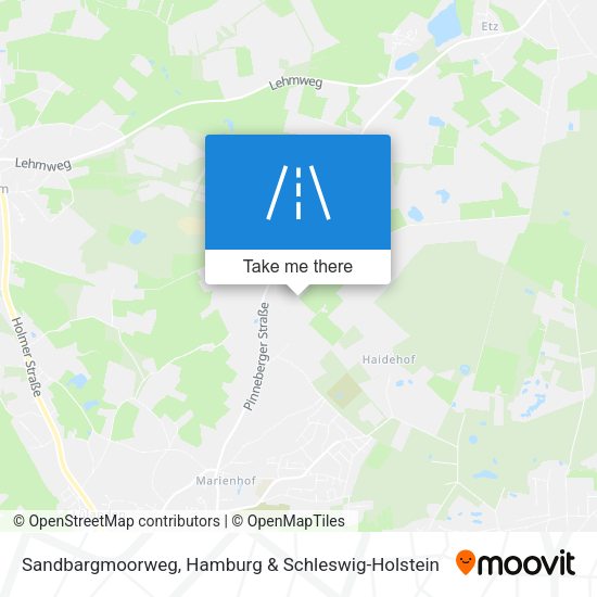 Sandbargmoorweg map