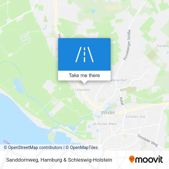 Карта Sanddornweg