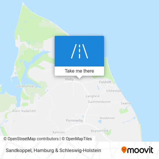 Карта Sandkoppel