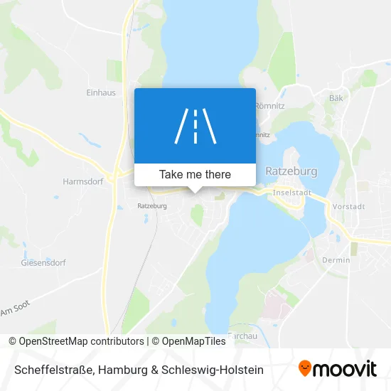 Карта Scheffelstraße