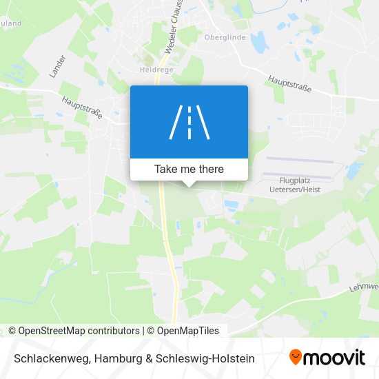 Schlackenweg map