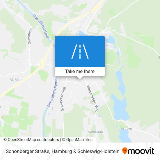 Schönberger Straße map