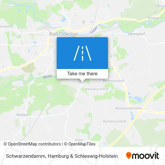 Schwarzendamm map