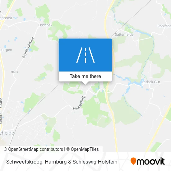 Карта Schweetskroog