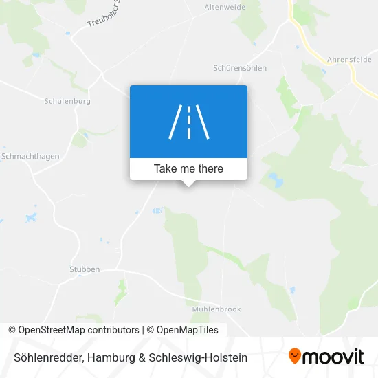 Карта Söhlenredder