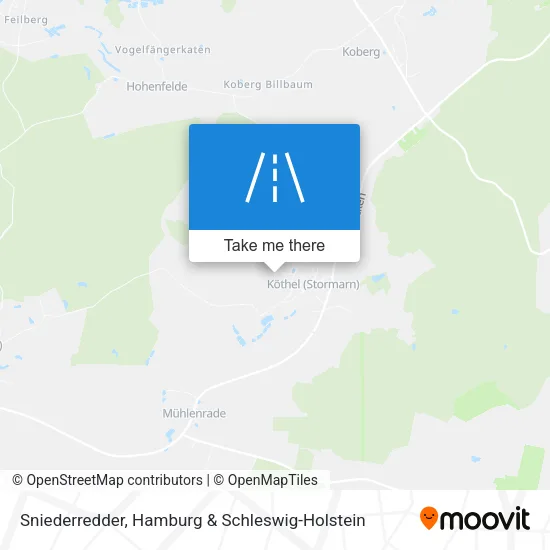 Карта Sniederredder