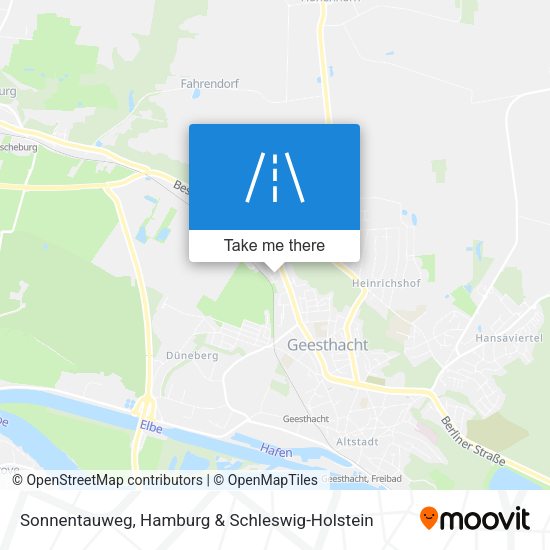 Sonnentauweg map