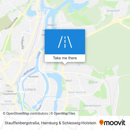 Карта Stauffenbergstraße
