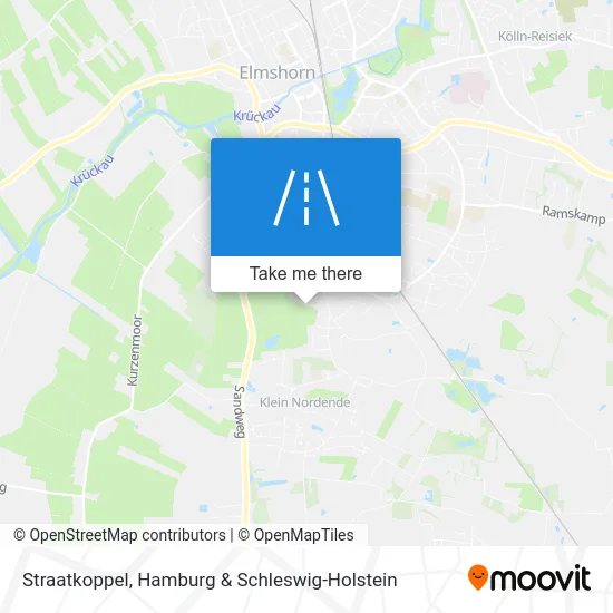 Карта Straatkoppel