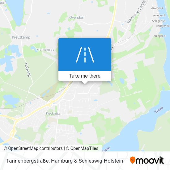 Tannenbergstraße map