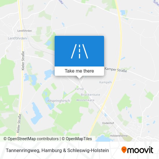 Tannenringweg map